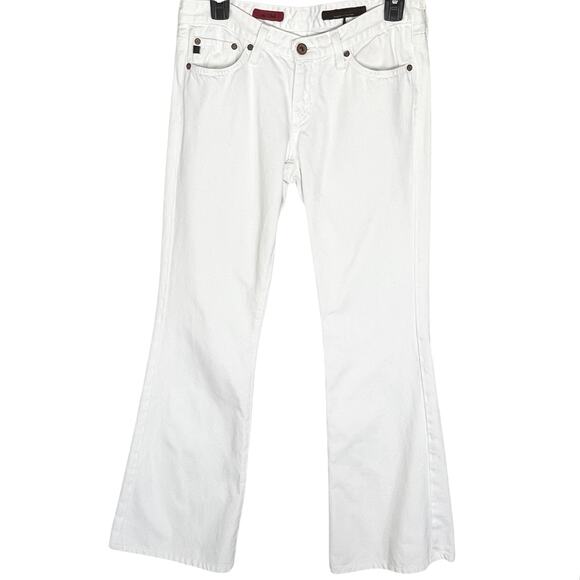 Ag Adriano Goldschmied Denim - AG Women’s The Club White Bootcut Jean size 28 Regular